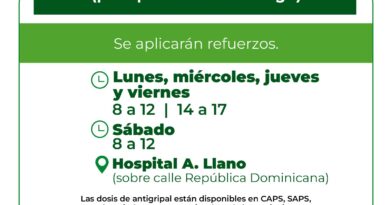 Salud Pública recuerda quiénes deben recibir la vacuna antigripal y refuerzos por Covid-19