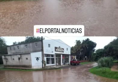 Lluvias y complicaciones en el interior: 15 familias tuvieron que ser evacuadas en una localidad correntina